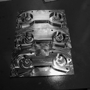 Part of a V8 throttle body assembly for a Chevy LS3